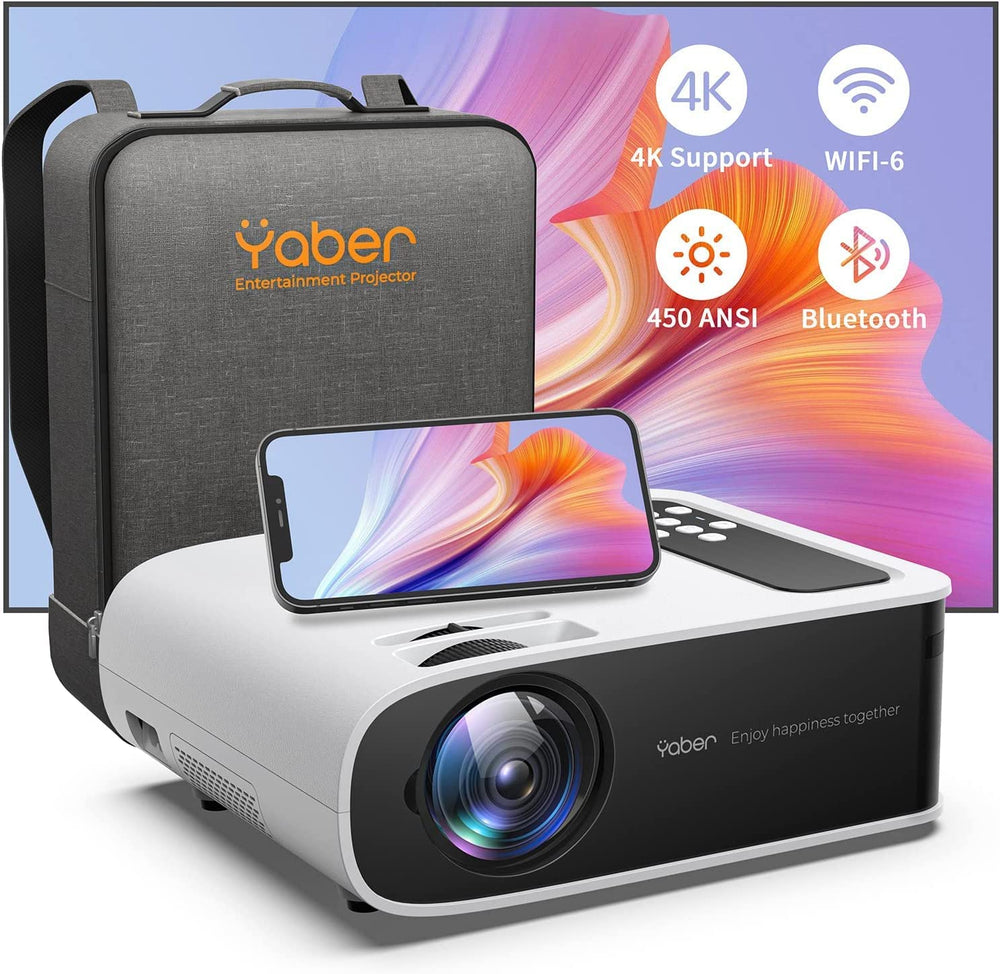 YABER PROJECTOR PRO V8 - YABER Home Projector, Entertainment Projector