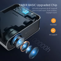 YABER PROJECTOR PRO V8 - YABER Home Projector, Entertainment Projector